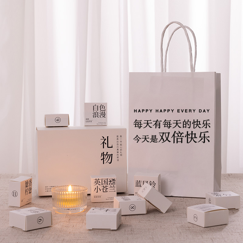 女朋友香薰蜡烛礼盒闺蜜氛围蜡片