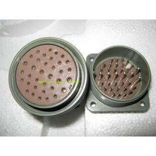 拆机 35芯 航空插座 MS3106B32 二手JAE 镀银航空插头