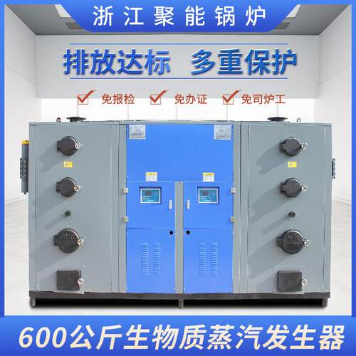 浙江能600LHG0.6-0kg物质环保颗粒汽发生生器服装窗帘聚熨烫定蒸