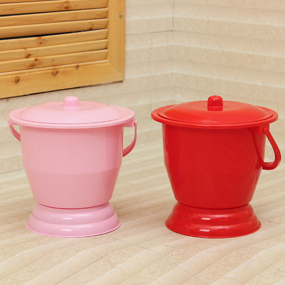 坐便器手柄塑料痰盂儿童坐便凳