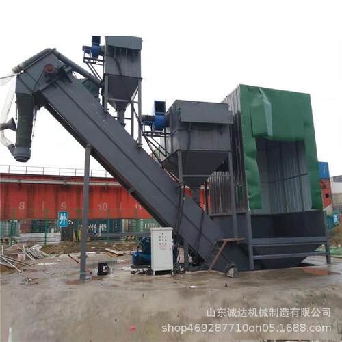 20尺集装箱拆箱卸灰机江苏铁路运输石灰粉无尘卸车机