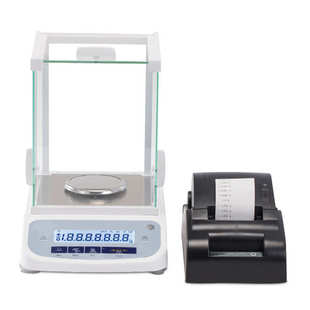 群隆万分之一电子分析天平0.1mg高精度天平0.01mg电子秤千分之一