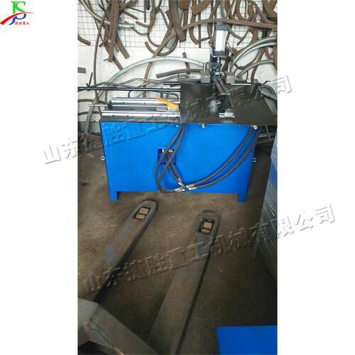 js-swj-8不锈钢管液压双机小型圆管方弯管机弯式数控台双管头折弯