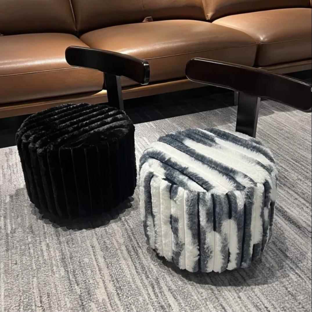 实木凳子靠背可旋转家用小凳子矮凳小椅子儿童小板凳客厅舒沙发凳