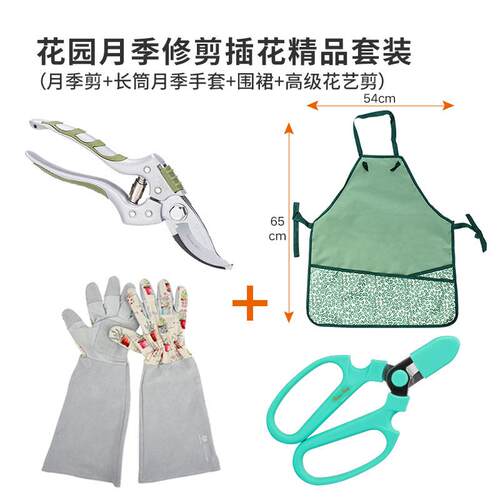 高档店沃施worth艺园花剪刀家用插艺花修枝剪花鲜花剪子花道剪工