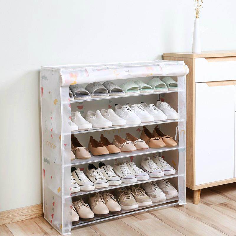 鞋架罩子防尘罩 单卖室内室外防水布罩帘子遮挡耐用好看布套鞋柜