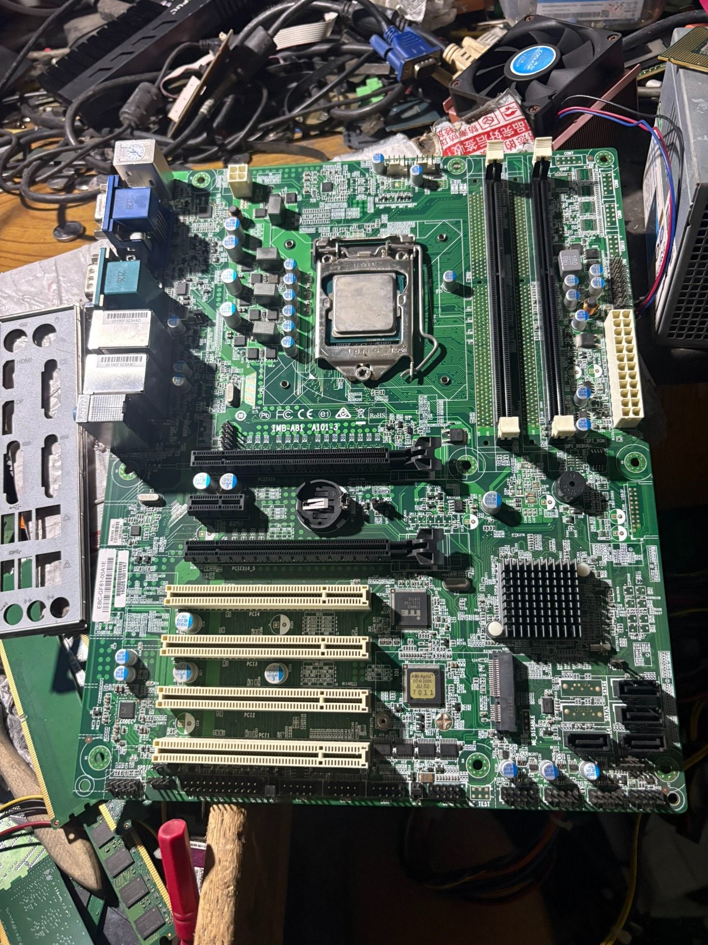 研华IMB-A81 A101-3拆机漂亮 功能一切正常 还有
