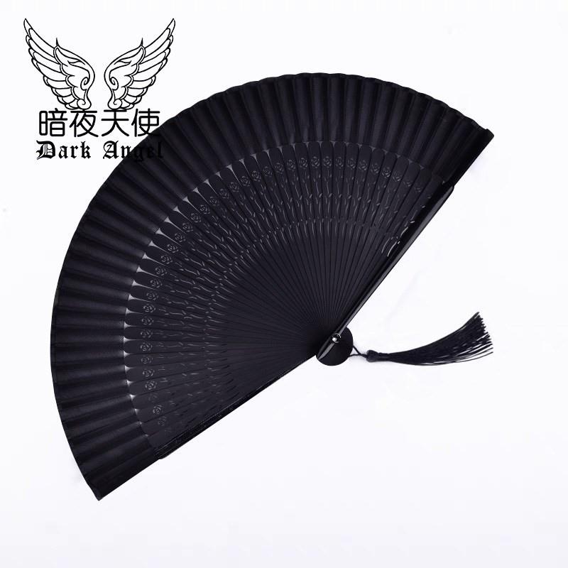 全竹骨折扇乌金铁扇扇子男生霸气防身竹扇子竹骨折扇简约现代