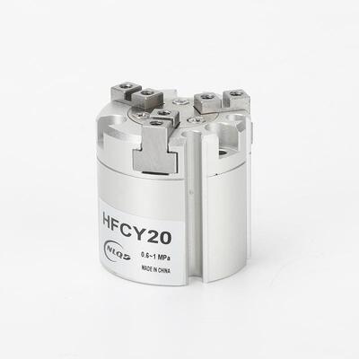 型HFCY三爪气缸16/20/25/32/40/50/63四爪手指夹爪气缸