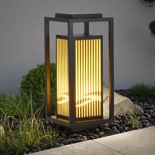 太阳能草坪灯led草地灯户外防水地灯新中式别墅庭院灯花园景观灯