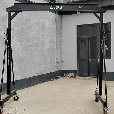 可移动龙门吊架起重手便携式推吨1吨2升降型简易小高VUC强度龙门