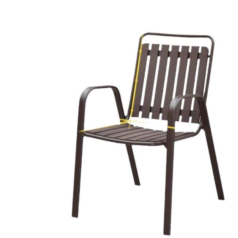 户外休闲桌椅组合室外庭院花园餐桌天台露天外摆铁艺阳台塑料椅子