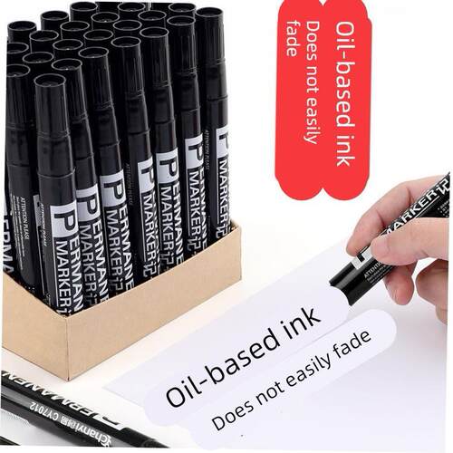 permanent marker quick dry oil marking pen waterproof记号笔