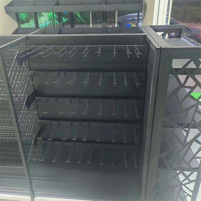 单双层便利店水果生鲜展示架商用超市蔬果架社区移动果蔬菜店货架