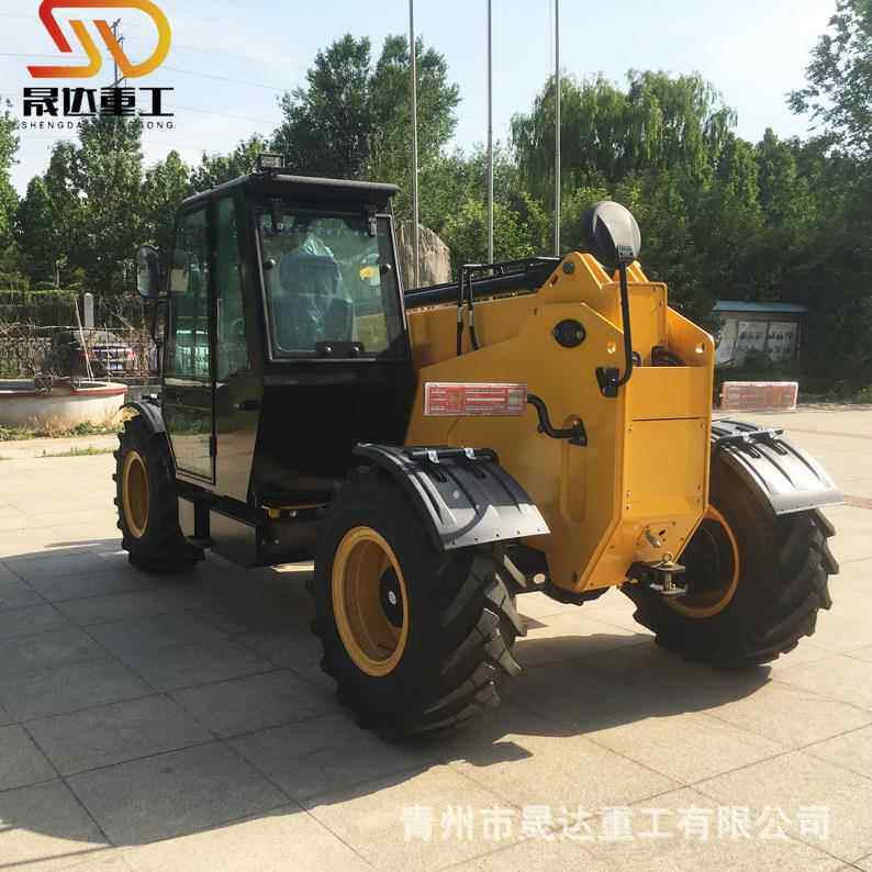 外贸出口多功能伸缩臂叉装机 农场养殖场高空物料搬运伸缩臂叉车
