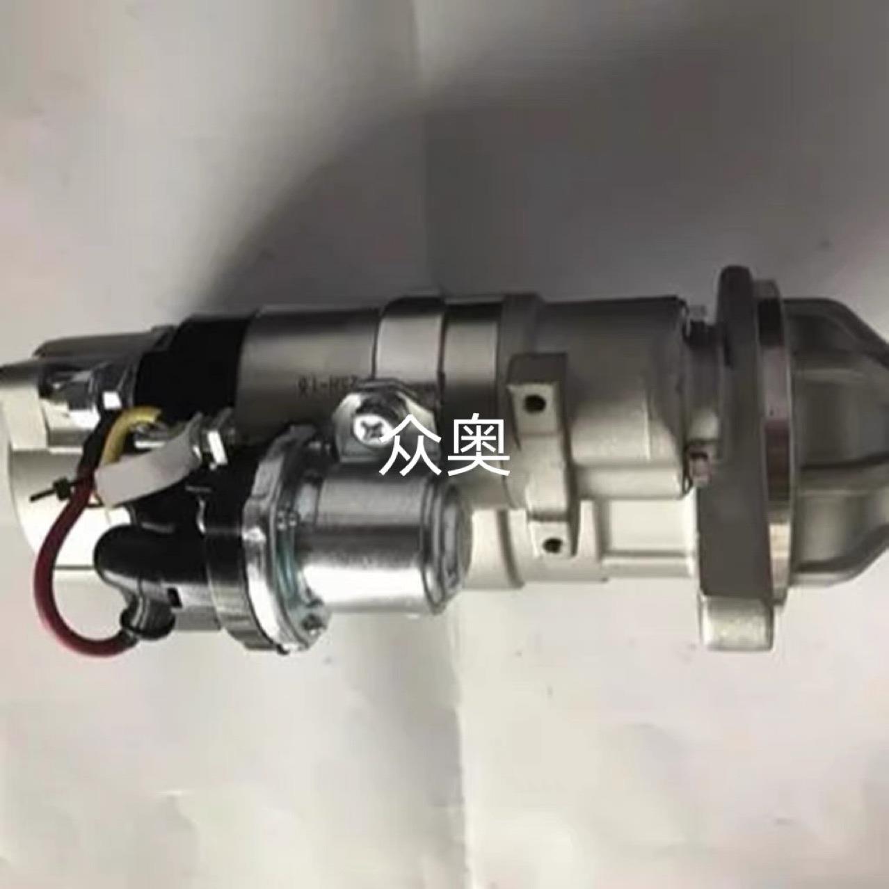 马达齿锡柴4DF3起动机合力叉车起动机QDJ2095-15马达12齿18键齿轮
