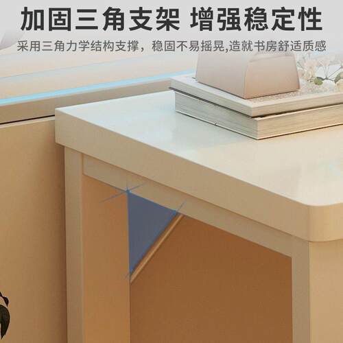 转角电脑桌台式拐角双人书桌学生家用飘窗卧室L型办公桌子工作台