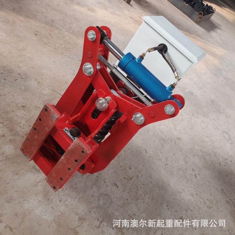 厂家供应 龙门吊轨道液压弹簧液压夹轨器 分体弹簧液压夹轨器