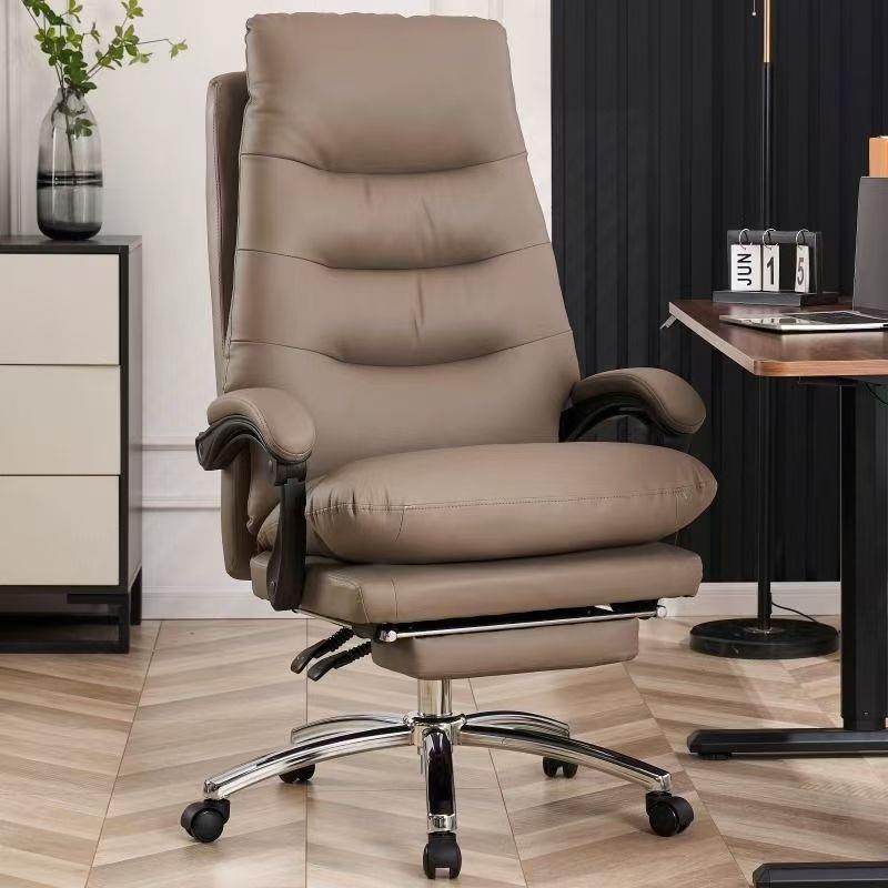 轻奢老板椅商务家用舒适办公椅办公室休闲座椅人体工学电脑椅椅子