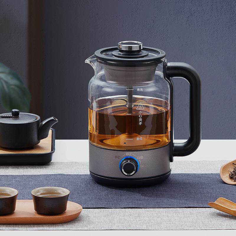 煮茶器家用多功能钛茶壶泡茶烧水养生壶保温一体喷淋式蒸茶