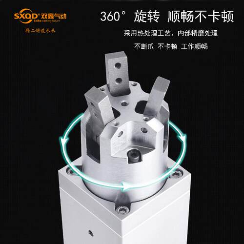 灌装机旋盖三爪二爪YCMRS3-32D/YCMRS2-32D气动气缸拧瓶盖专用