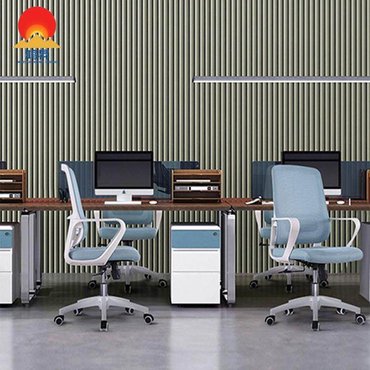 电脑员护腰职椅舒适久椅坐公司培椅升降训转椅办002公椅子万向轮