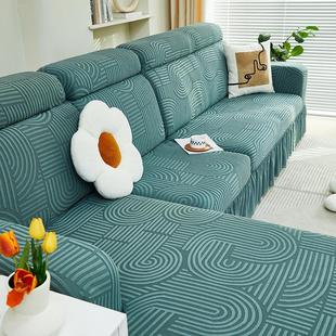 沙发罩全包卍能套贵妃一二三组合沙发套弹力防滑老式沙发笠防猫抓