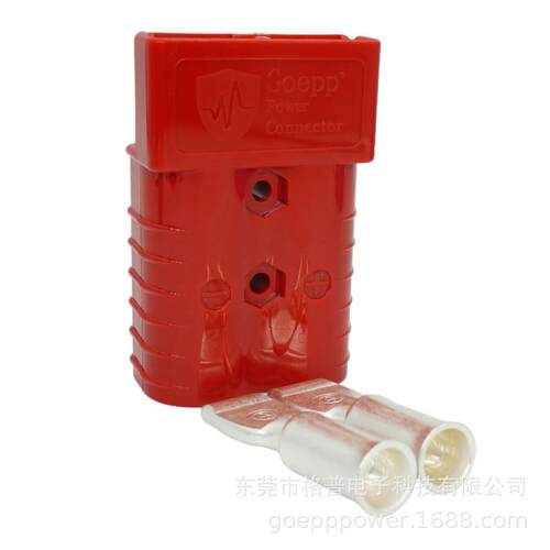 电动叉车观光车蓄电池充电350A600V插头电瓶连接器电源插件器接头