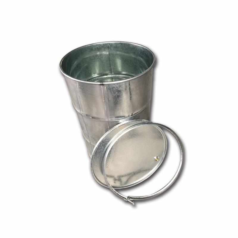 200升铁桶大开口化工桶硅胶油墨直身卡箍铁桶