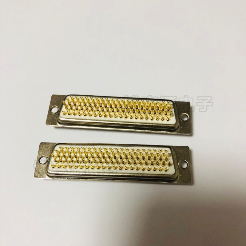 车针镀金HDB104焊线式母头 DB104PIN芯工业级104实心针充电桩插头