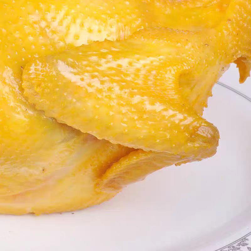 梅州盐焗鸡整只广东客家特产真空卤味即食鸡肉零食手撕咸香鸡熟食
