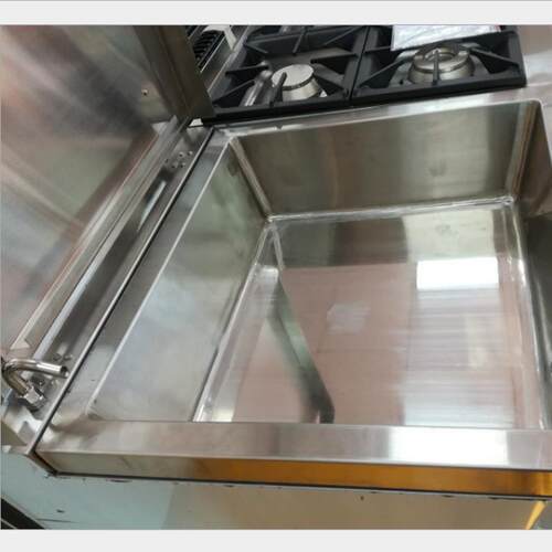 立式电热可斜炒锅0可蒸可煮扒式炉倾可升降锅大GH-980型8升炒锅