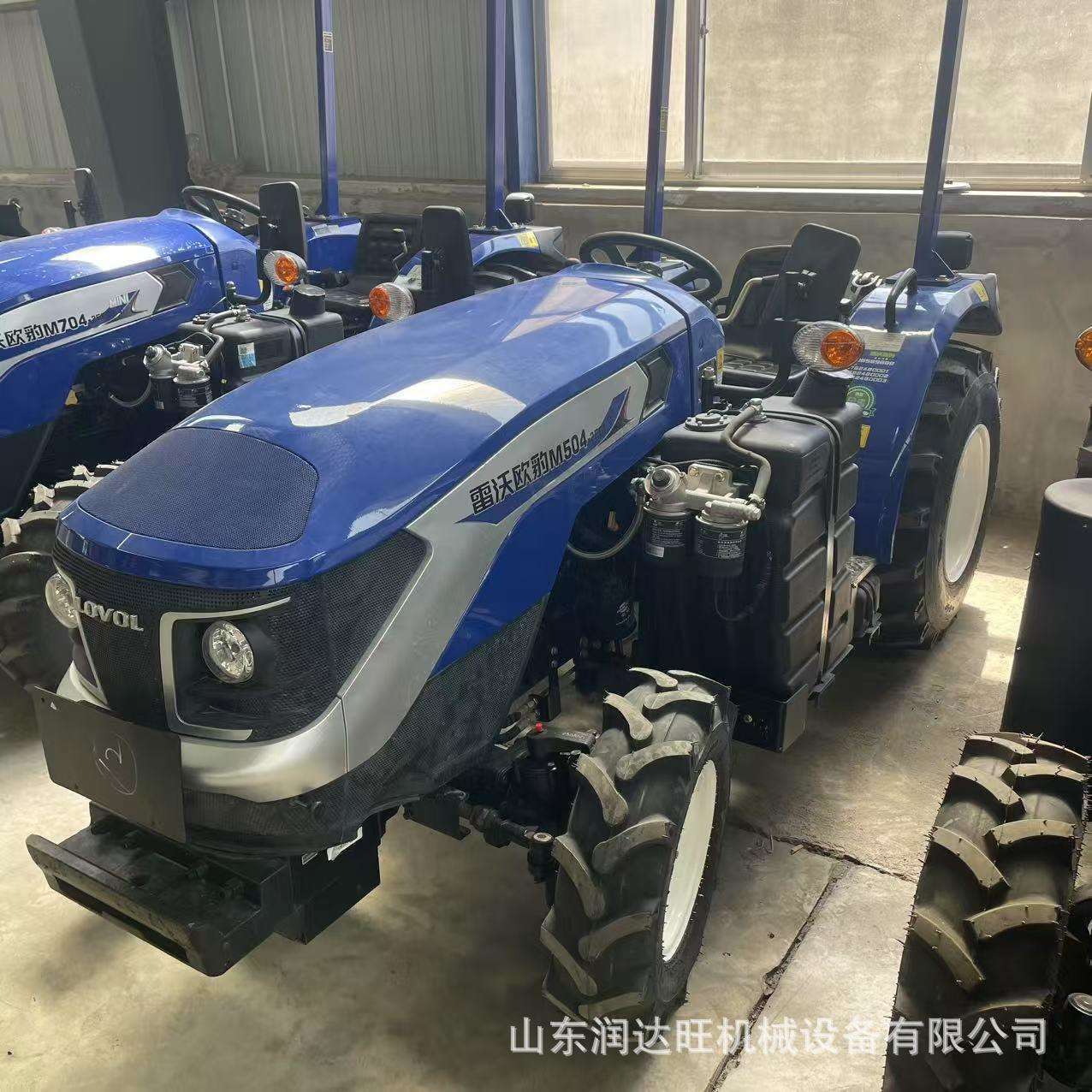 减补提雷沃M504-EF大棚王拖拉机 小车身大动力适合果园播种机