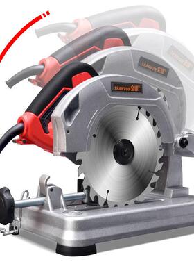 多材功能180材迷你小型割机90458家用便携式木材钢切机金属45度动