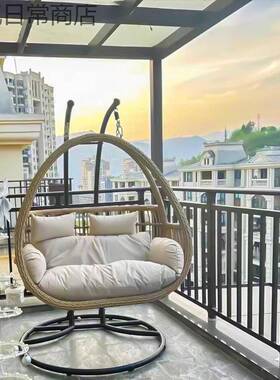 阳TLE吊篮巢椅子室内千摇篮吊椅懒人家用台吊床卧室网红鸟吊兰秋