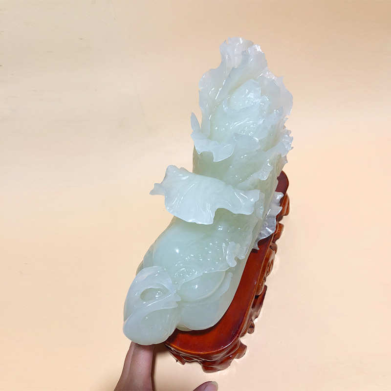 阿富汗白菜制做商务礼品阿富汗白菜摆件批发制做