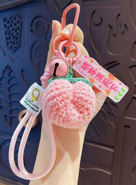 向日葵钥匙扣高考夺魁钩织钥匙扣