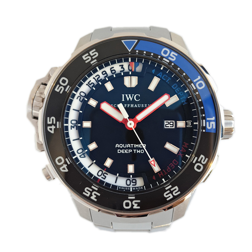 [9.8新]IWC万国表海洋时计系列IW354703自动机械男士手表二手正品