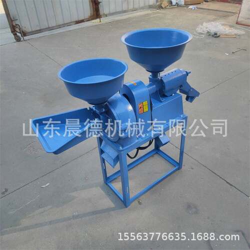砂轮老式水稻打米机 双风道脱壳多功能粮食去皮碾米机