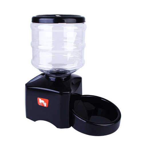 桶机宠物半透明款板喂按键碗投食猫咪喂食食器全自动机5食5l.狗狗