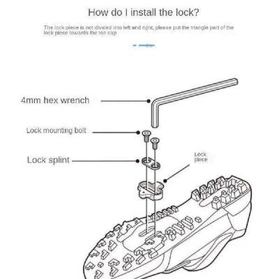 SH51/SH56 Mountain Bike Shoes Cleats Bicycle Shoe Pedal