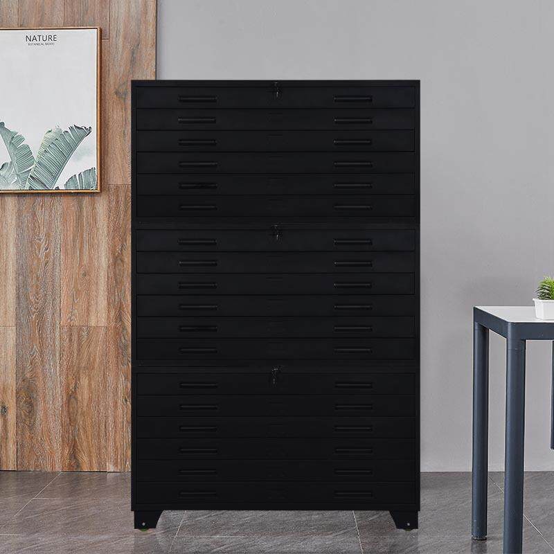 钢制密集菲林柜 1号A0底图柜不绣钢铁皮文件柜工程字画图纸收纳柜