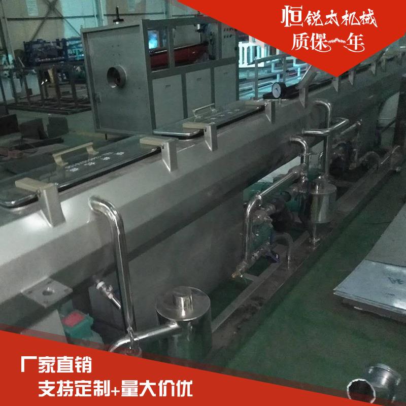 厂家直供冷却真空箱PET打包带管材生产线 pp全自动塑料成型生产线