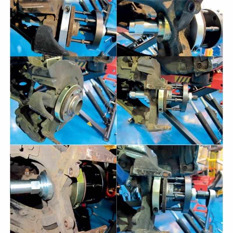 85mm汽车前轮轮毂轴承拆装工具 前轮轮毂拉马 大众途锐 迈特威 T5