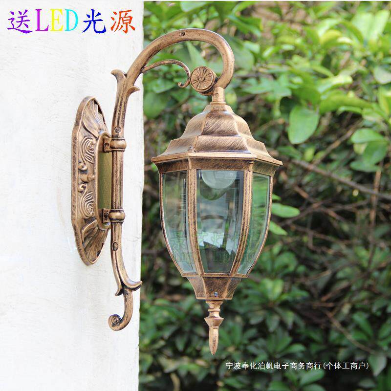 户外壁灯欧式别墅花园阳台门口过道楼梯墙壁挂灯室外防水庭院灯