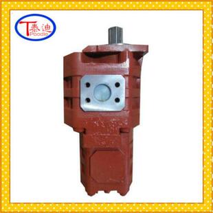 CBGj2080 载机双联泵物料号：803004062 1010双联齿轮泵徐工装
