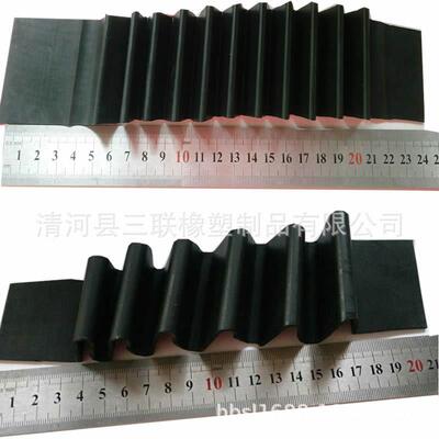 幕墙伸缩缝胶条沉降缝 桥梁变形缝 建筑防水胶条 W型风琴板胶条