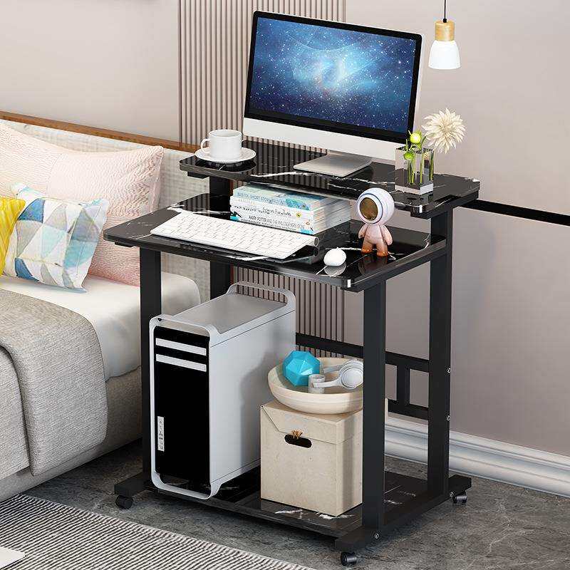 迷你电脑台式桌家用简易书桌简约卧室小户型60cm电脑小桌子可移动