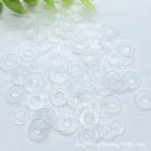 圆形尼龙垫片 633气眼工字扣四合扣鸡眼塑胶透明纽扣子垫片 831