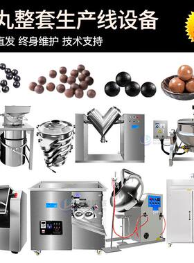全自动中药水蜜丸成套设备 药厂药丸整套机器 蜜丸制丸生产线定制